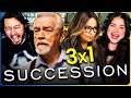 SUCCESSION Secession 3x1 Reaction First Time Watch