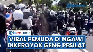 Fakta Video Viral Pemuda di Ngawi Dikeroyok Rombongan Pesilat Gegara Beda Atribut, Pelaku Mabuk