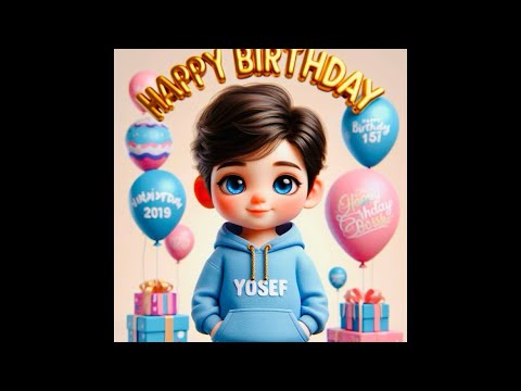 Happy Birthday Yosef Song Nursery Rhymes