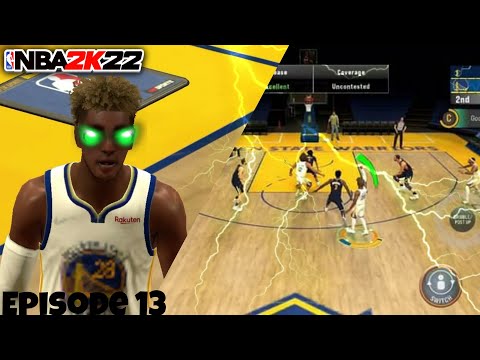 NBA 2K22 Mobile MyCareer ep.13 - The Jazz COULD NOT guard ME!!! (Rate my editing in this video)