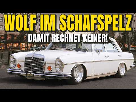 Wolf im Schafspelz! | Mercedes W108 Umbau auf W126 SEC 5,6L V8 Motor + AMG Getriebe I Sourkrauts