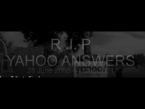 Yahoo Answers Tribute
