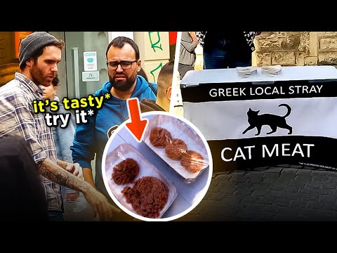 Pranking People With CAT MEAT | Vegan Meat Prank