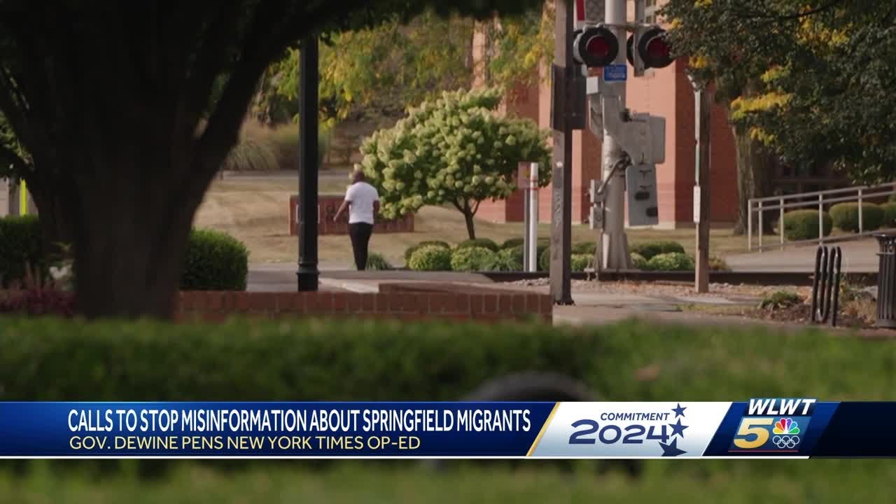 Ohio governor defends Springfield in NYT op-ed