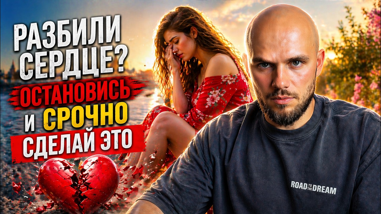 Разбили сердце? ОСТАНОВИСЬ и СРОЧНО СДЕЛАЙ ЭТО