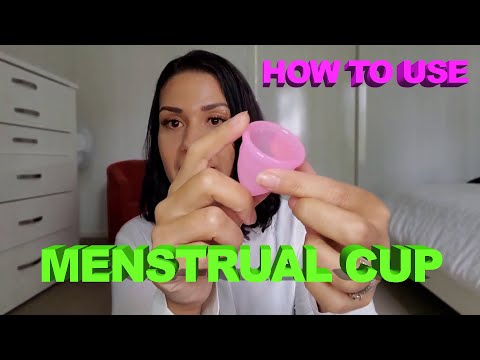 Menstrual Cup How to Use - Insert Period Cup - Best Ways to Fold your Feminine Cup