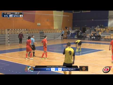 RTU - NEW PROJECT (5:4) vārtu guvumi (22.02.2014)