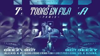 Ozuna - Todas En Fila (Remix) Ft Bad Bunny, Nengo Flow, Luigi 21 Plus, De La Ghetto, Alexio, Pusho