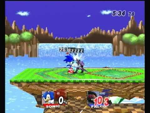 SSBB 039 - Kinzer(Sonic) Vs. KIDGoggles(Falco) I-XIX