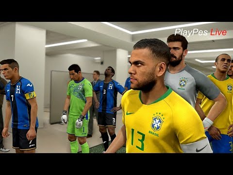 PES 2019 - BRAZIL vs HONDURAS - Full Match & Amazing Goals - PC Gameplay FHD