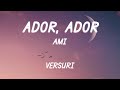 AMI - Ador, Ador (Versuri/Lyrics)