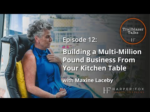 Trailblazer Talks - Episode 12: Kitchen Table to Multi-Million Pound Business with Maxine Laceby