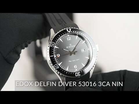 Edox Delfin Diver 53016 3CA NIN