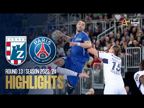 HC Zagreb vs Paris Saint-Germain Handball | Round 13 | EHF Champions League Men 2023/24