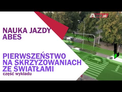 pierwszeństwo na skrzyżowaniach ze światłami