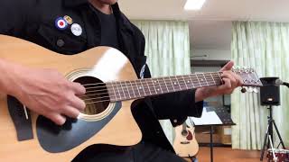 Video thumbnail for YAMAHA FS100C(acoustic guitar) sound test by HOPPERS Rockabilly