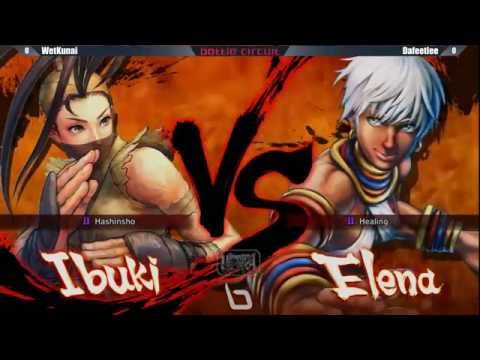 Next Level Battle Circuit 139 - USF4 - Dafeetlee (Elena) vs WetKunai (Ibuki)