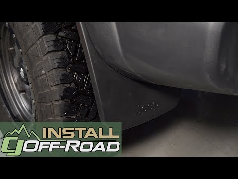 2018 Jeep Wrangler JL Mopar Rear Splash Guard Pair Installation