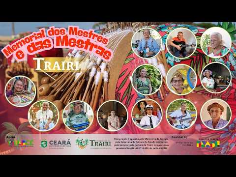 °°° LANÇAMENTO do Documentário - MEMORIAL dos Mestres e Mestras da CULTURA de TRAIRI °°°