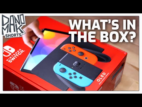 Unboxing the Nintendo Switch OLED Model!