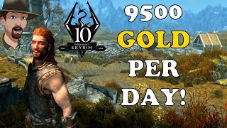 TOP 3 WAYS To Generate MASSIVE GOLD Every Day at Goldenhills Plantation- Skyrim Anniversary Edition