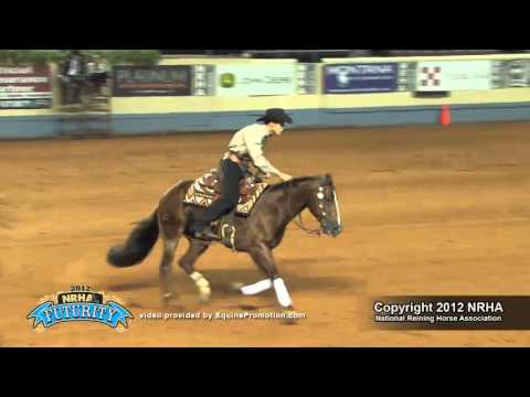 Millionchic ridden by Trevor Dare - 2012 NRHA Futurity (First Go)