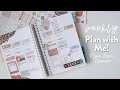 PLAN WITH ME! | Plum Paper Planner