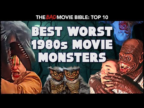 A Top 10 Best Worst 1980s Movie Monsters