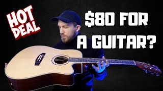 Video thumbnail for $80 For A Guitar? Harley Benton D-120CE Unboxing, Review & Sound Demo (Cheap Acoustic Guitar) by Best Guitars Now