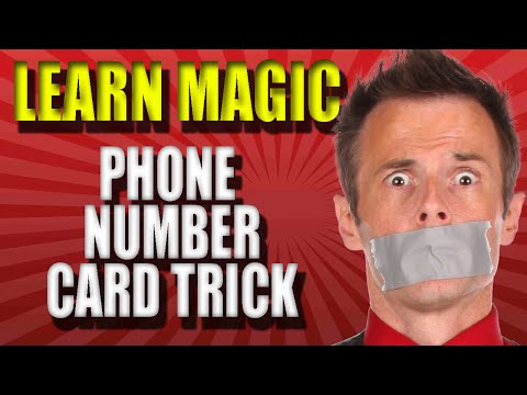 Magic Trick Revealed - Phone Number Card Trick Revelation