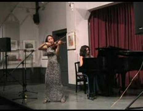 Szymanowski Nocturne & Tarantella (1 of 2) | Lynn Kuo, violin; Marianna Humetska, piano