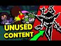Deltarune Chapter 4 LOST BITS | A TON of Unused Graphics