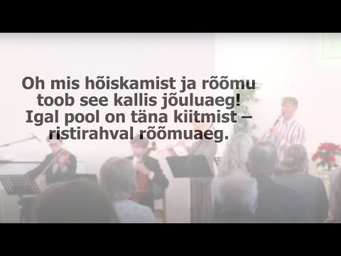 Kontsert-teenistus 26.12.21 Tartu Kolgata koguduse II jõulupüha