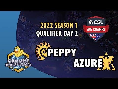 Peppy vs Azure - ZvT | ESL ANZ Champs 2022: Season 1 - Qualifier Day 2 | StarCraft 2 Tournament
