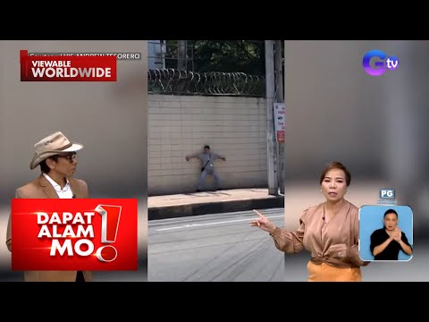 Lalaki, galawang gagamba o alimango ang ginawa upang hindi maarawan Dapat Alam Mo!