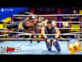 WWE 2K22 - Dominik Mysterio vs. Rey Mysterio - WrestleMania 39 Full Match | PS5™ [4K60]