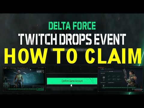 How to Link Twitch Drops to your Delta Force Account (still working 5th dec) Epic and Steam IDs