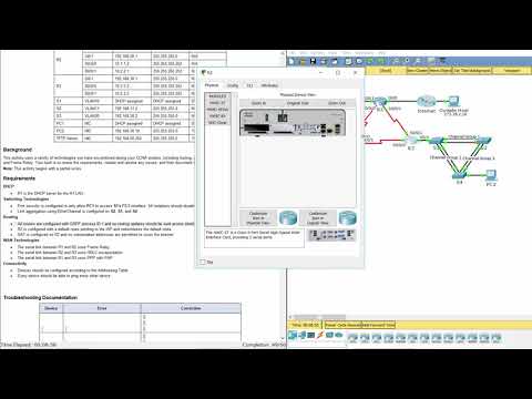 [CCNA v6] Packet Tracer 8.2.4.14 Troubleshooting Enterprise Networks 2