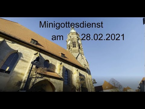 MiniGottesdienst am 28 02 2021