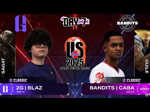 SF6 ▰ Blaz (Sagat) vs. Caba (Guile) ▰ Street Fighter League US 2025