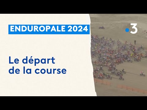 Enduropale du Touquet 2024 : le départ de la course