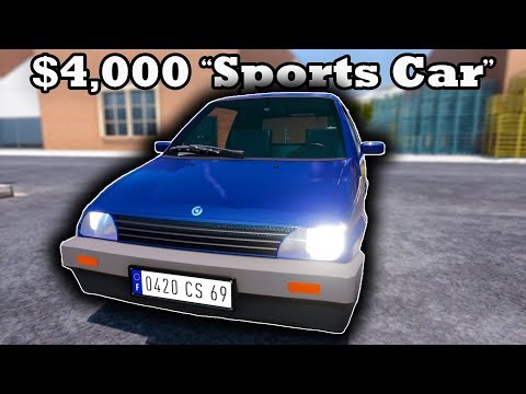 The Cheapest "Sports Car" Ever? | Automation The Car Company Tycoon Game & BeamNG.drive