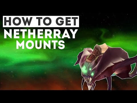 How to Get the Nether Ray Mounts!