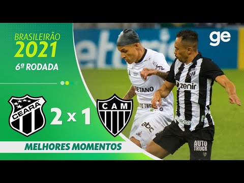 Gols e lances de Ceará x Atlético Mineiro