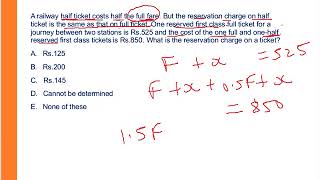 Algebra – Linear Equations | Banking | SBI | IBPS | SSC | Career Launcher