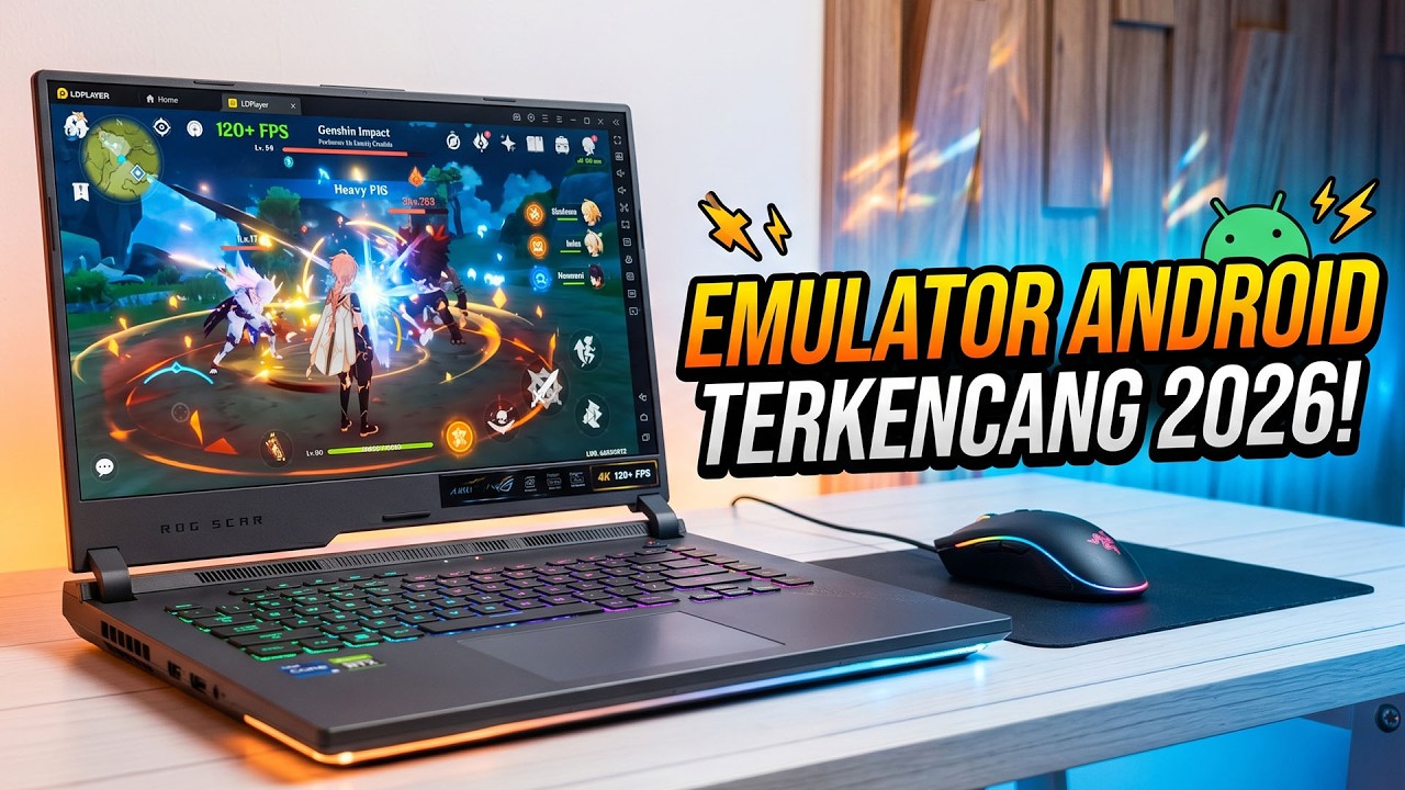 Gak Perlu HP Mahal! Cara Main Game Android Rata Dengan Mudah Di Laptop Atau PC