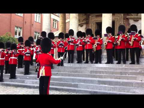 The band of the Grenadiers Guards at Waterloo (2)