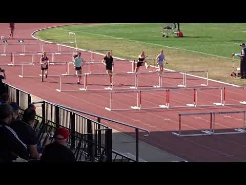 Ht1. 80m Hurdles 13yrs & Girls, UQ Sports Winter Series #3, St Lucia, Brisbane 20/07/2019