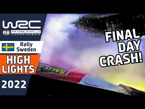 WRC Rally Highlights : Rally Sweden 2022 - Final Day Morning - Stage 16 to 18