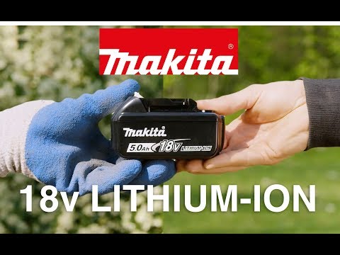 Makita UR100DWAE Akumuliatorinė žoliapjovė/trimeris, 10,8V, 2x2,0Ah Li-ion CLX, 230mm, 2,3kg video
